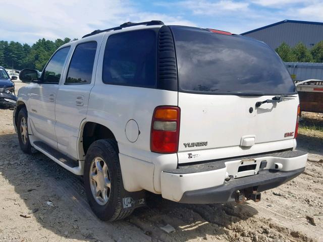 1GKEK63U73J236178 - 2003 GMC YUKON DENA WHITE photo 3