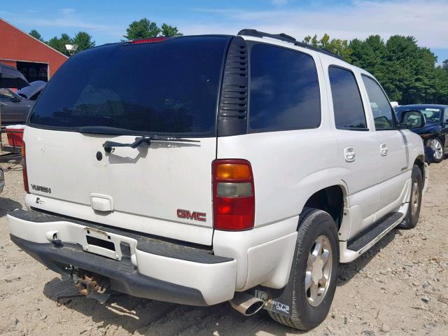 1GKEK63U73J236178 - 2003 GMC YUKON DENA WHITE photo 4