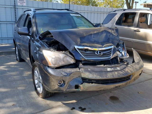 JTJGW31U482007031 - 2008 LEXUS RX 400H BLACK photo 1