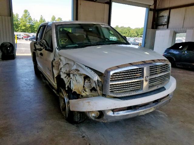 1D7HA18258J240474 - 2008 DODGE RAM 1500 S WHITE photo 1