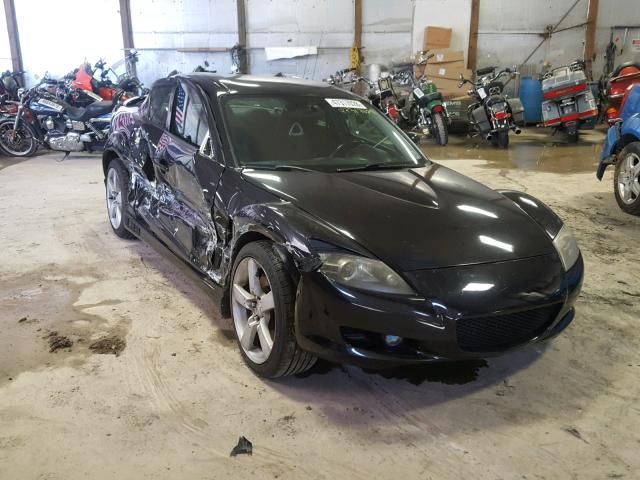 JM1FE17N340108640 - 2004 MAZDA RX8 BLACK photo 1