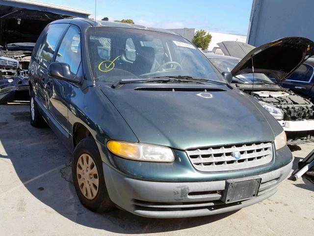 2P4FP25B2VR203332 - 1997 PLYMOUTH VOYAGER GREEN photo 1
