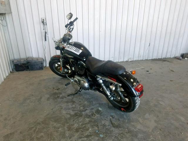 1HD1CT314DC413866 - 2013 HARLEY-DAVIDSON XL1200 C BLACK photo 3