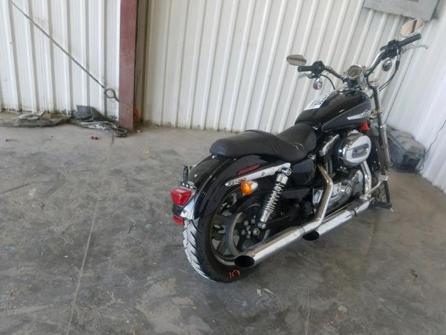 1HD1CT314DC413866 - 2013 HARLEY-DAVIDSON XL1200 C BLACK photo 4