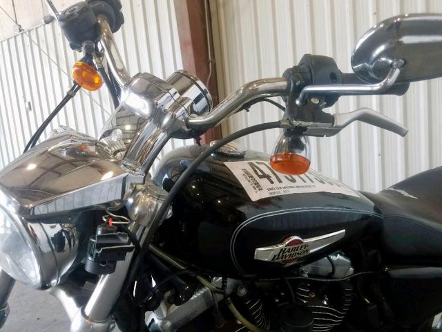 1HD1CT314DC413866 - 2013 HARLEY-DAVIDSON XL1200 C BLACK photo 9