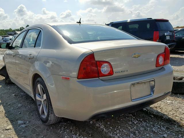 1G1ZC5E17BF353261 - 2011 CHEVROLET MALIBU 1LT BEIGE photo 3