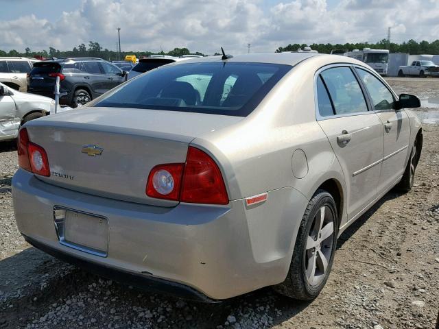 1G1ZC5E17BF353261 - 2011 CHEVROLET MALIBU 1LT BEIGE photo 4