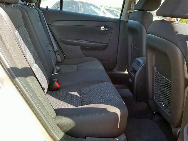 1G1ZC5E17BF353261 - 2011 CHEVROLET MALIBU 1LT BEIGE photo 6