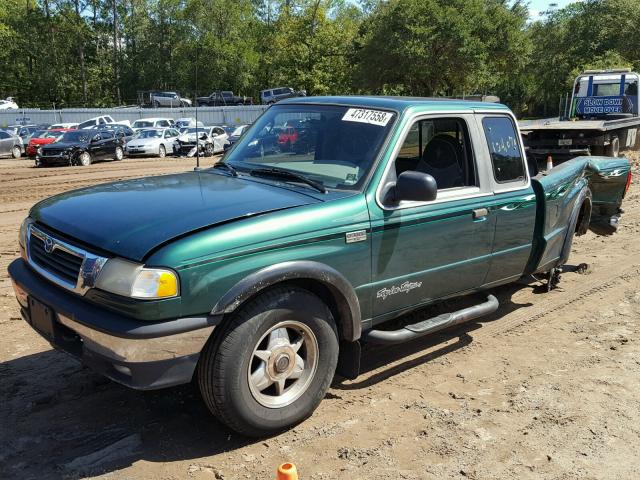 4F4ZR16V9YTM10075 - 2000 MAZDA B3000 TROY GREEN photo 2