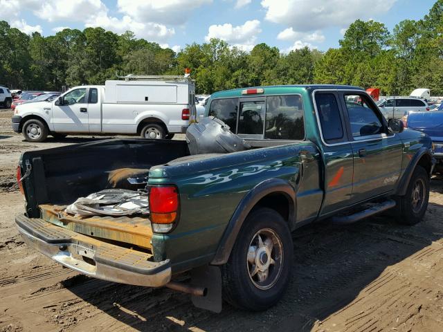 4F4ZR16V9YTM10075 - 2000 MAZDA B3000 TROY GREEN photo 4