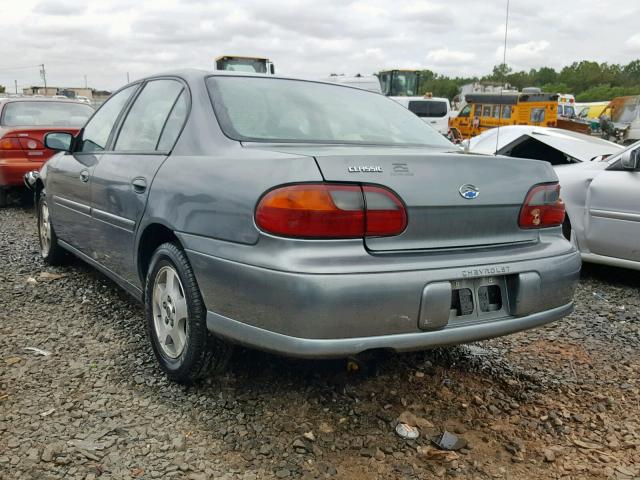 1G1ND52F75M165318 - 2005 CHEVROLET CLASSIC GRAY photo 3