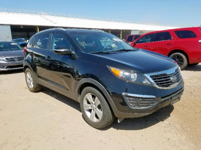 KNDPB3A20C7321669 - 2012 KIA SPORTAGE B BLACK photo 1