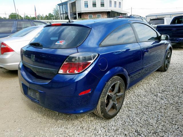 W08AT271585070610 - 2008 SATURN ASTRA XR BLUE photo 4