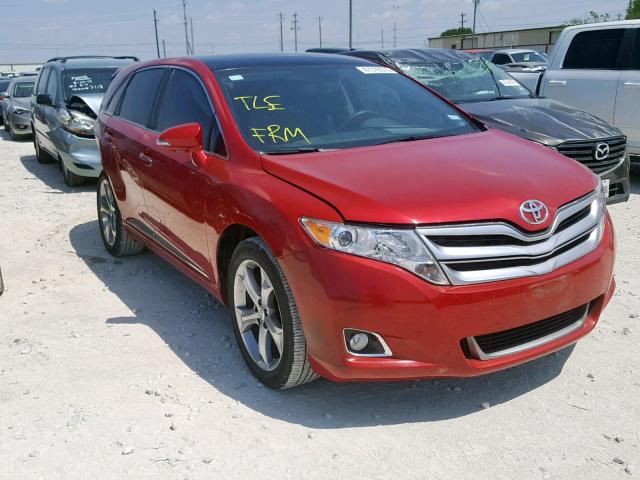 4T3ZK3BB7FU072349 - 2015 TOYOTA VENZA LE RED photo 1