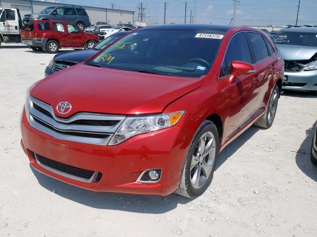 4T3ZK3BB7FU072349 - 2015 TOYOTA VENZA LE RED photo 2