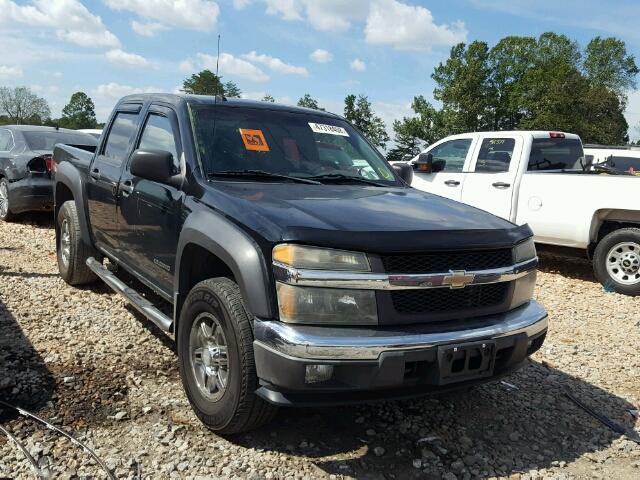 1GCDT136358234821 - 2005 CHEVROLET COLORADO BLACK photo 1