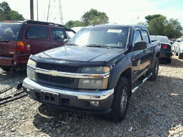 1GCDT136358234821 - 2005 CHEVROLET COLORADO BLACK photo 2