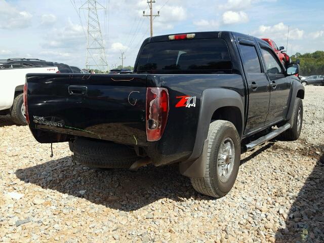 1GCDT136358234821 - 2005 CHEVROLET COLORADO BLACK photo 4