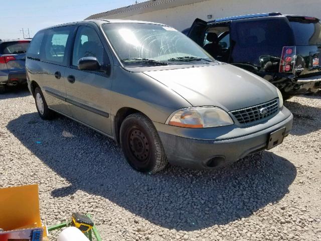 2FMZA51411BC02215 - 2001 FORD WINDSTAR L GREEN photo 1