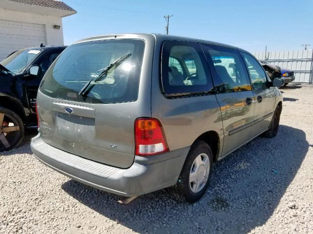 2FMZA51411BC02215 - 2001 FORD WINDSTAR L GREEN photo 4