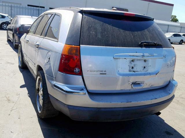 2C4GM68435R426131 - 2005 CHRYSLER PACIFICA T SILVER photo 3