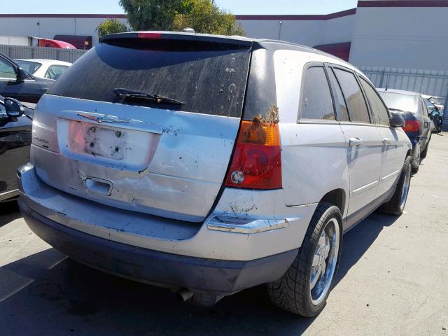 2C4GM68435R426131 - 2005 CHRYSLER PACIFICA T SILVER photo 4