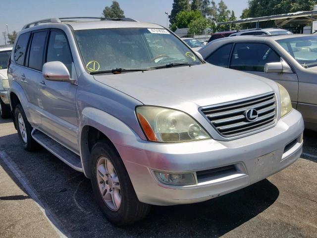 JTJBT20X170136265 - 2007 LEXUS GX 470 SILVER photo 1