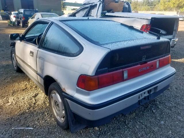 JHMED9364JS003941 - 1988 HONDA CIVIC 1500 SILVER photo 3