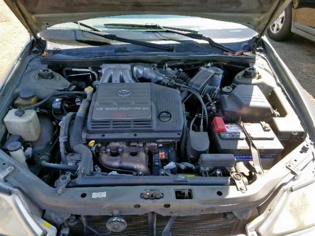 4T1BF28B64U387298 - 2004 TOYOTA AVALON XL BLUE photo 7