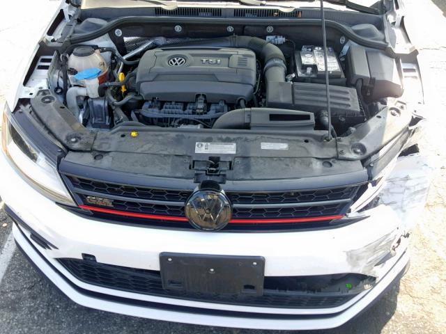 3VW4T7AJ6JM213572 - 2018 VOLKSWAGEN JETTA GLI WHITE photo 7