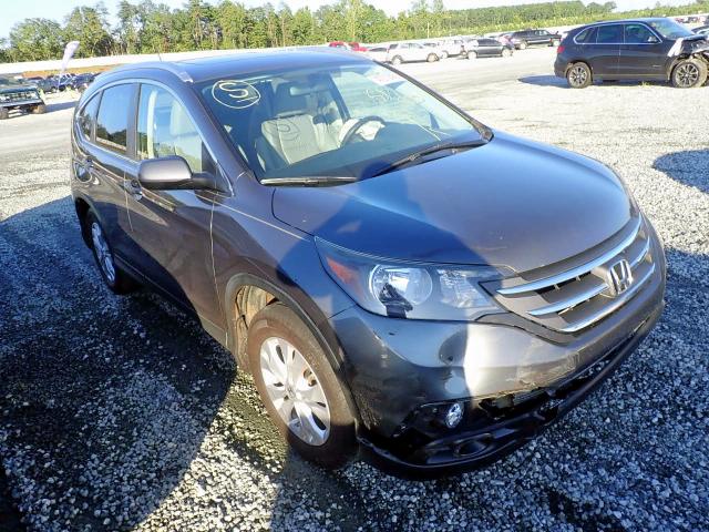 2HKRM3H78CH514670 - 2012 HONDA CR-V EXL GRAY photo 1