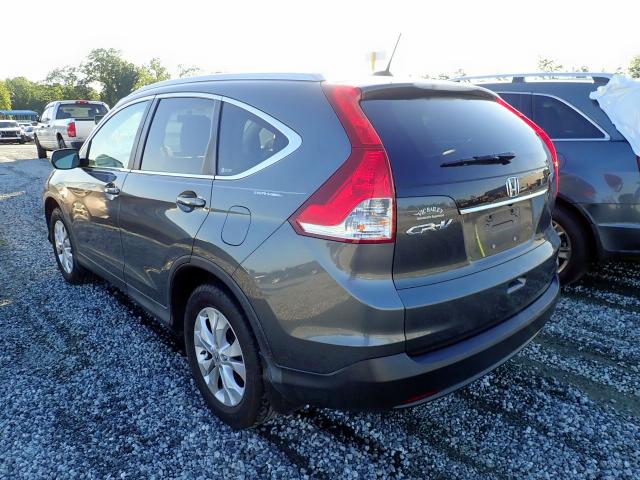 2HKRM3H78CH514670 - 2012 HONDA CR-V EXL GRAY photo 3