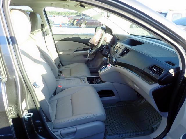 2HKRM3H78CH514670 - 2012 HONDA CR-V EXL GRAY photo 5