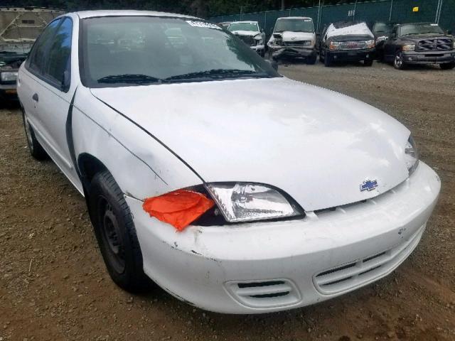 1G1JC524217412687 - 2001 CHEVROLET CAVALIER B WHITE photo 1