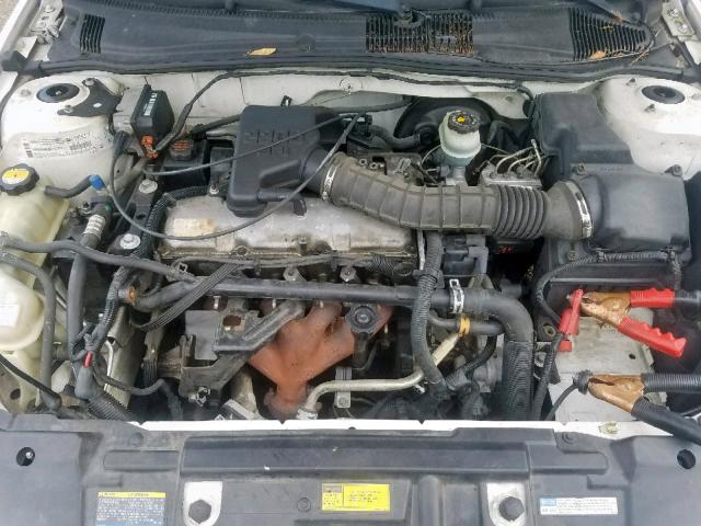 1G1JC524217412687 - 2001 CHEVROLET CAVALIER B WHITE photo 7