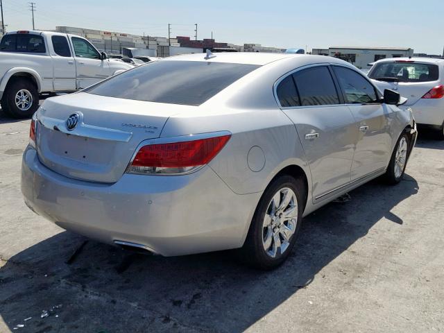 1G4GE5EV0AF197893 - 2010 BUICK LACROSSE C SILVER photo 4