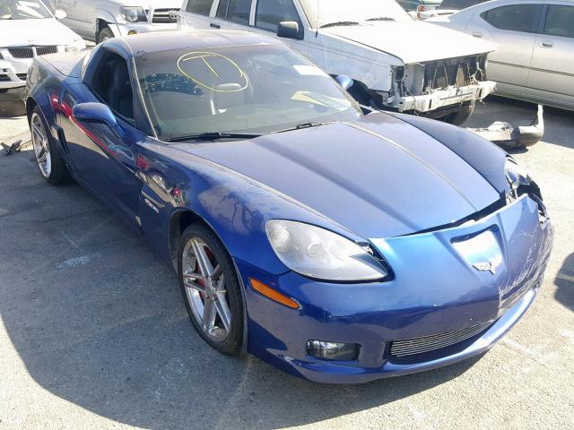 1G1YY26E175116887 - 2007 CHEVROLET CORVETTE Z BLUE photo 1