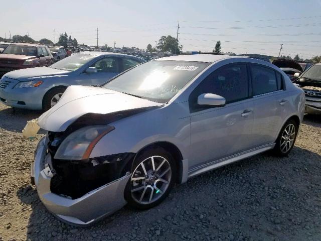 3N1CB61E97L693784 - 2007 NISSAN SENTRA SE- SILVER photo 2