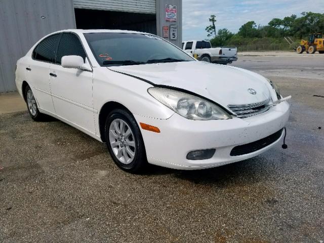 JTHBA30G840021381 - 2004 LEXUS ES 330 WHITE photo 1