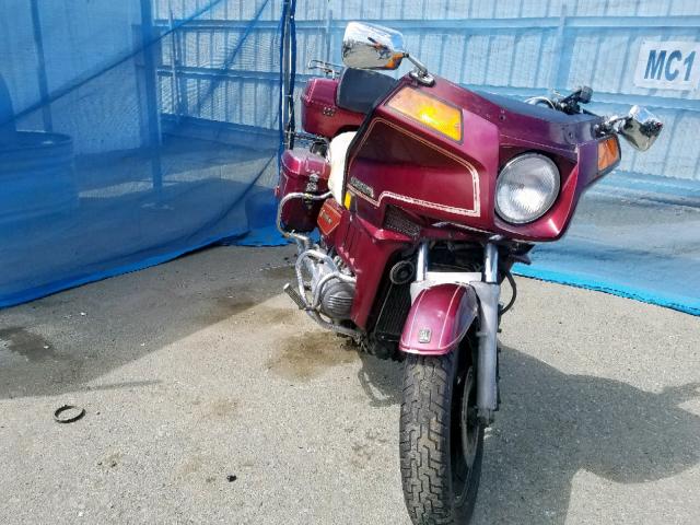 1HFSC02150A325982 - 1983 HONDA INTERSTATE MAROON photo 1