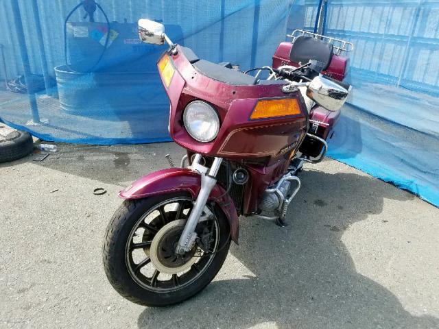 1HFSC02150A325982 - 1983 HONDA INTERSTATE MAROON photo 2