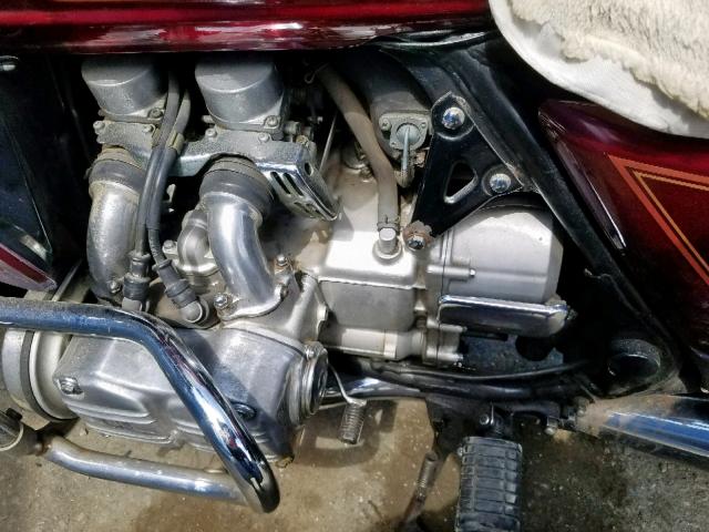 1HFSC02150A325982 - 1983 HONDA INTERSTATE MAROON photo 7