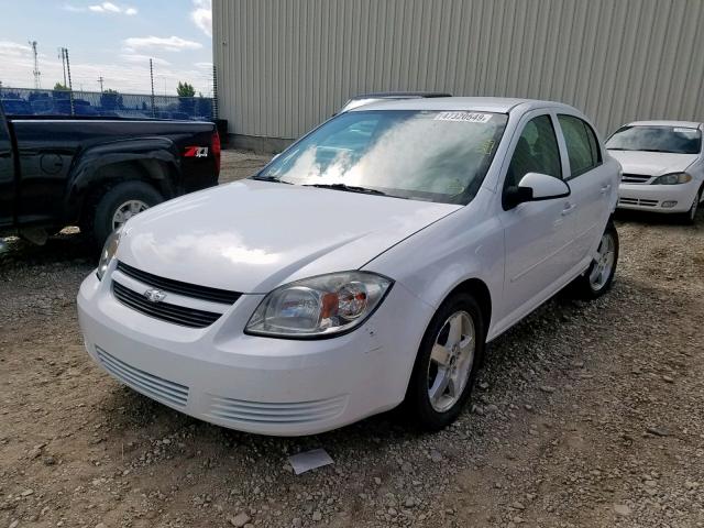 1G1AD5F55A7214766 - 2010 CHEVROLET COBALT 1LT WHITE photo 2