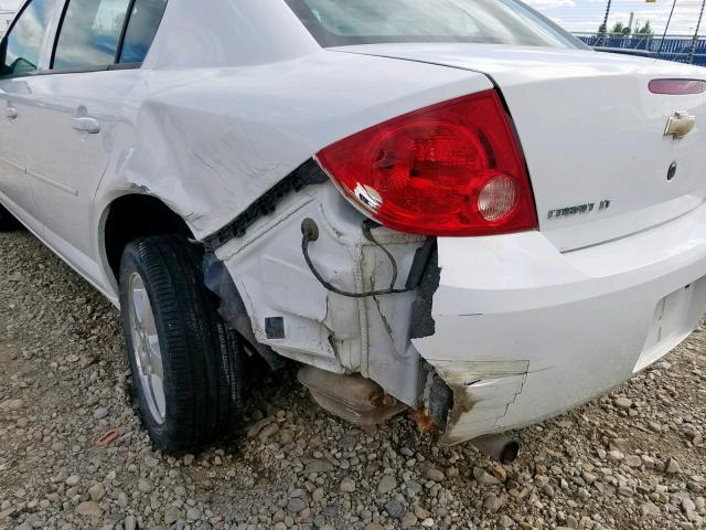 1G1AD5F55A7214766 - 2010 CHEVROLET COBALT 1LT WHITE photo 9