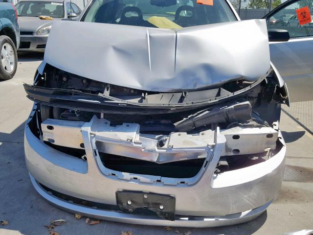 1G8AJ58F07Z111249 - 2007 SATURN ION LEVEL SILVER photo 7