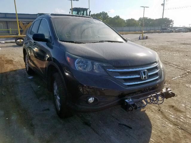 5J6RM4H7XEL070514 - 2014 HONDA CR-V EXL CHARCOAL photo 1