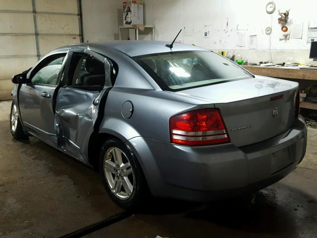 1B3LC56R28N199009 - 2008 DODGE AVENGER SX BLUE photo 3