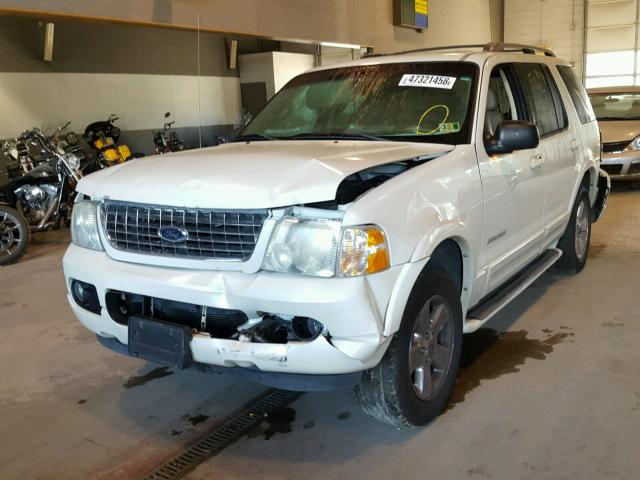 1FMDU85W54ZA50181 - 2004 FORD EXPLORER L WHITE photo 2