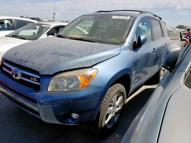 JTMBK34V585064219 - 2008 TOYOTA RAV4 LIMIT BLUE photo 2