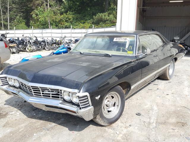 164397D209853 - 1967 CHEVROLET IMPALA BLACK photo 2